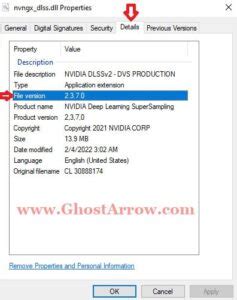 how to check dlss version.